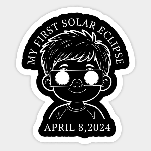 My First Total Solar Sticker by blueyellow